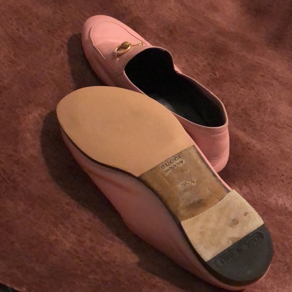 GUCCI Britton collapsible-heel leather loafer size 35 1/2 - Picture 13 of 16